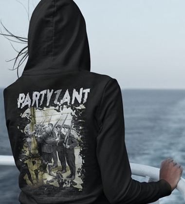 Damska bluza z kapturem PARTYZANT